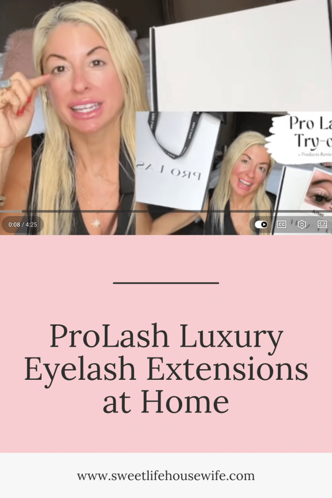 ProLash Eyelash Extensions from Home