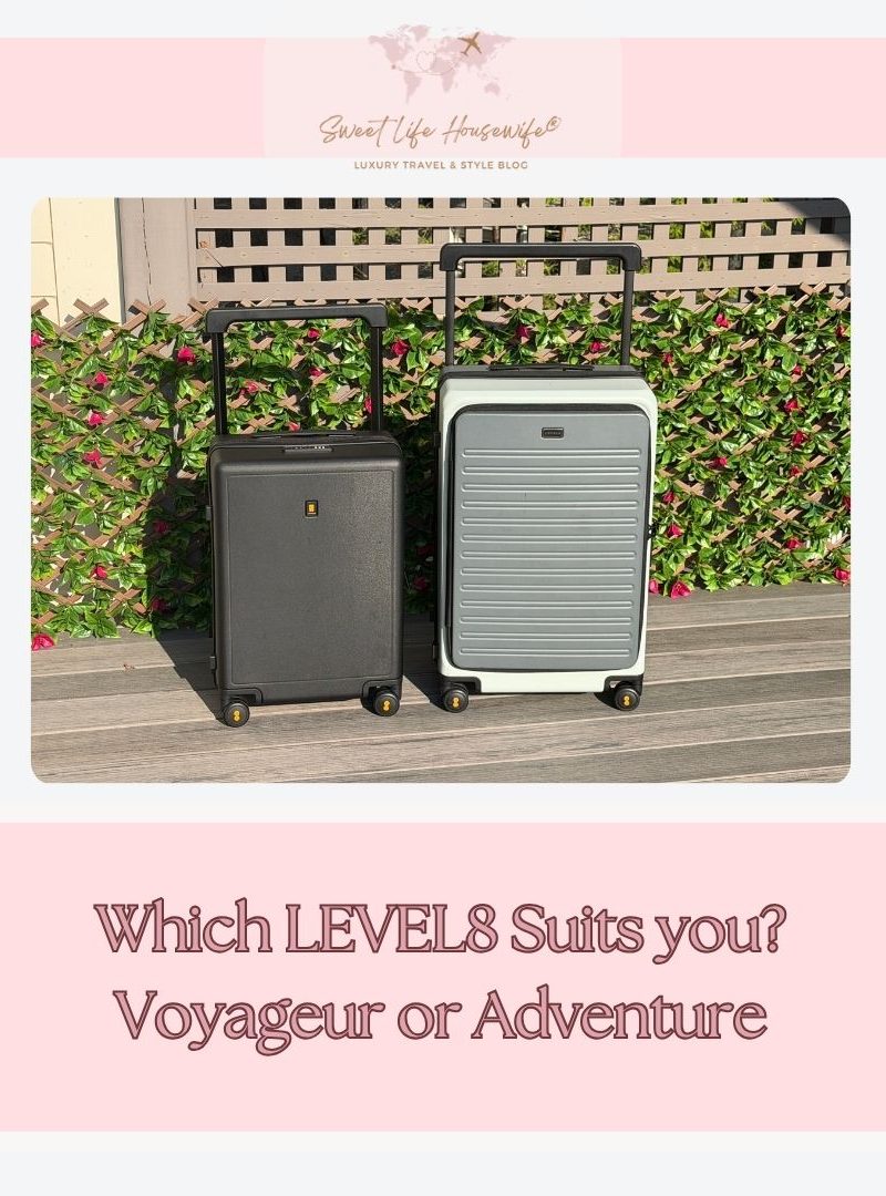 LEVEL8 Voyageur Carry-On vs Adventure Check-In: Which Suitcase Is Best for You?